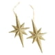 thumbnail image 2 of 2 colgantes de estrellas con purpurina navideña para decoración navideña, regalo de fiesta, delicados colgantes Oro, 2 of 9