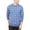 Blue Cloud Heather, variant on Alfani Mens Jacquard Grid Pullover Crewneck Sweater Blue S