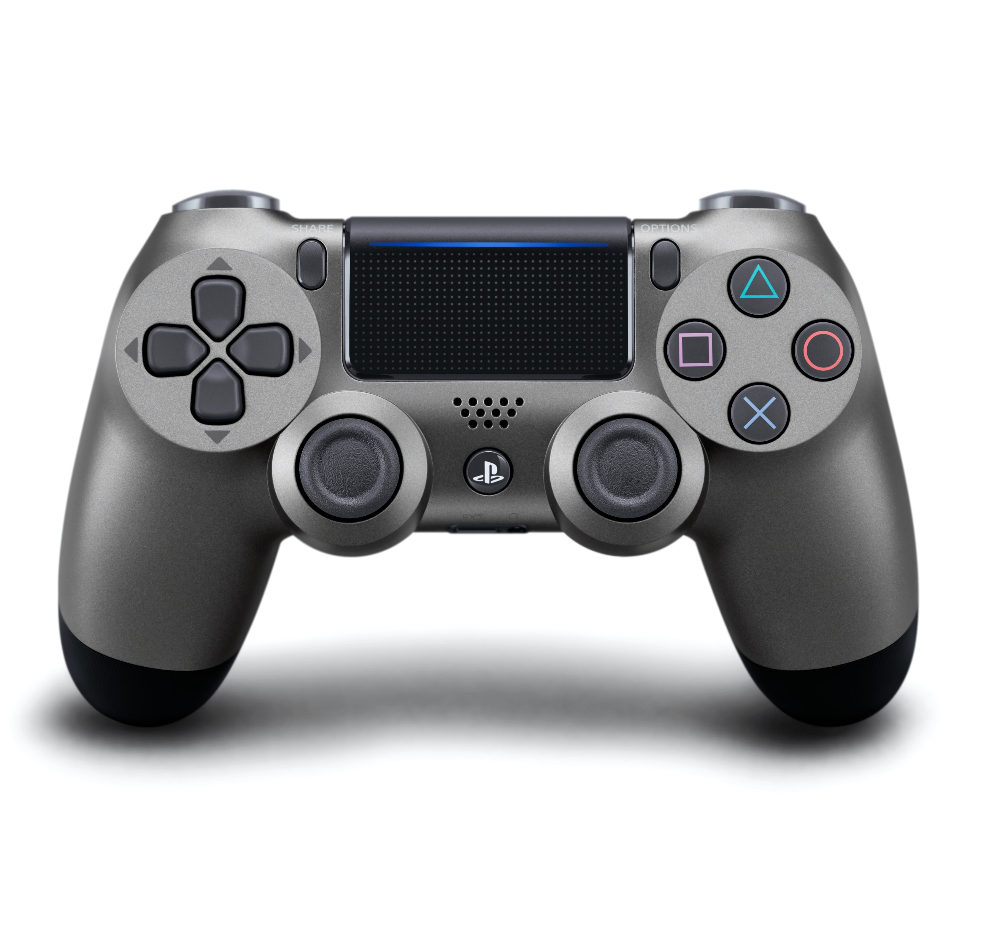 Sony Playstation 4 Dualshock 4 Controller Steel Black Walmart
