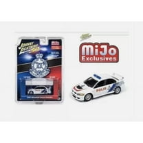 Johnny Lightning JLCP7213 2004 Mitsubishi Lancer Evolution Malysian Police 1:64