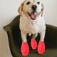 thumbnail image 5 of EeaseMX 4 fundas impermeables para zapatos de lluvia, antideslizantes, para exteriores, duraderas, para mascotas, gatos y perros (rojas, talla L), 5 of 7