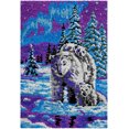 thumbnail image 1 of Rug Making Latch Hooking Kit | Polar Bears, 1 of 10