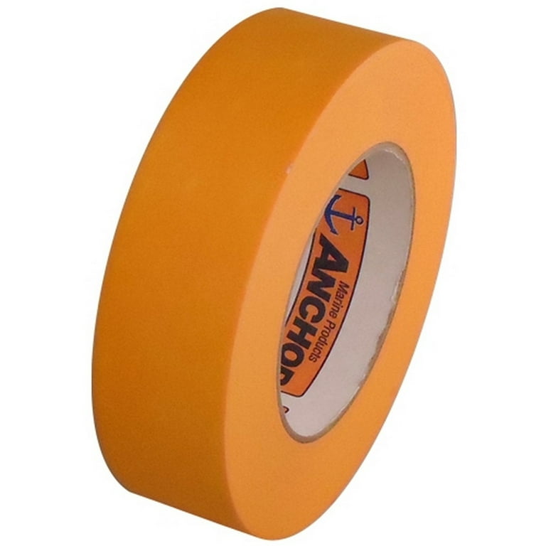 Orange Mask High Temp Premium Paper Masking Tape 1-1/2 X 60 Yard Roll