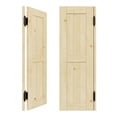 thumbnail image 3 of 30" x 42" Solid Wood Café / Saloon Door Dual Partition Door Porch Entrance Door, 3 of 8