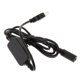 thumbnail image 5 of Cable de alimentación para batería ficticia LP-E6 5D2 5D3 5DS 6D 7D 7D2 Sunnimix Cable de alimentación del acoplador de CC, 5 of 6