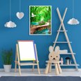 thumbnail image 5 of Cuadros Decorativos 5D bosque puente mosaico diamante pintura dibujo completo redondo taladro DIY arte artesanía Ehuebsd Nuevos Originales, 5 of 5