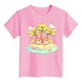 thumbnail image 4 of Toddler Clothes For Girls Summer Short Sleeve Shirt For Girls Casual Summer Tops For Teens Girls Tops 18-24 Months Cute&nbsp;Girl&nbsp;Clothing, 4 of 4
