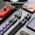 thumbnail image 7 of Tapecomedy/Otherwisie/Familiarn C to C 240w Charging Cable with Wearable Bracelet Design, 5A Fast Charging USB-C Cable, Phone Crossbody&Wrist Strap Lanyard for Laptop, Tablet, Phone, 7 of 7