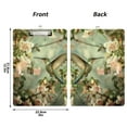 thumbnail image 3 of ALAZA Plastic Clipboard A4 Letter Size Decorative Clipboards for Students Women Men 9" x 12.5" Hummingbird Floral, 3 of 6