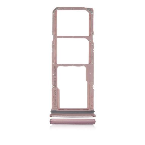 Replacement Dual Sim Card Tray Compatible For Samsung Galaxy A9 (A920 / 2018) (Bubblegum Pink)