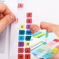 thumbnail image 4 of 208 Pcs A-Z Tabs Alphabet Tabs Index Tabs,Bexikou 8 Sheets Self Adhesive Page Tabs Multicolor Small Tabs for Office Notebooks Contents Dividers (Colorful), 4 of 7