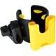 thumbnail image 1 of Portavasos Universal, Portavasos para Cochecito con Soporte para Teléfono, Accesorios para Cochecito, Portabotellas para Bicicleta, Cinta de Correr, Silla de Ruedas Amarillo, 1 of 4