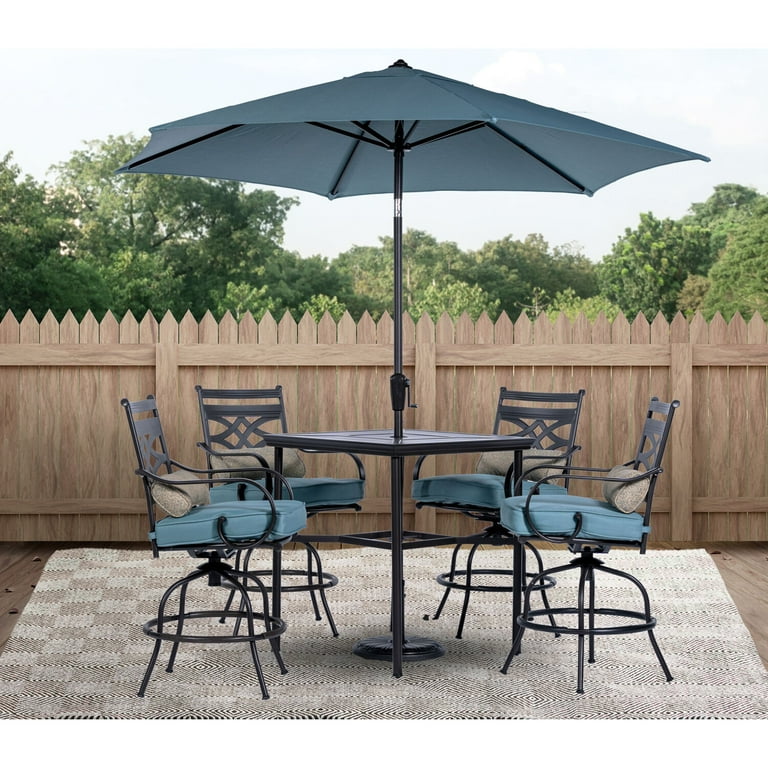 Small patio dining discount sets with umbrella