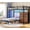 Brown, variant on Toogaho Twin Over Twin Bunk Bed with 8 Small Drawers & 6 Large Drawers & Open Shelf,L-Shaped Bunk Bed with LED Lights & Guardrail & Ladder, Black