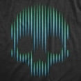 thumbnail image 2 of Womens Gradient Skull T Shirt Funny Dead Trippy Visual Effect Tee for Ladies Womens Graphic Tees, 2 of 9