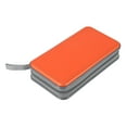 thumbnail image 4 of 96 Capacity CD Case,Orange Hard Plastic CD/DVD Holder Portable Wallet, 4 of 8