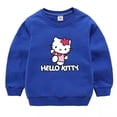 thumbnail image 4 of Hello Kitty-Camiseta informal de algodón con cuello redondo para niños y niñas, jersey de dibujos animados de Anime, suéter, ropa para bebés, 4 of 5