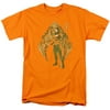 Aquaman Movie Shells S/S Adult 18/1 T-Shirt Orange