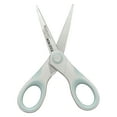 Westcott Carbo Titanium, NonStick Scissors, 5", for Craft, White/Blue