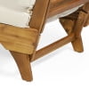 thumbnail image 5 of Finleigh Outdoor Acacia Wood Daybed, Beige, Teak Finish, 5 of 9