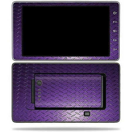 Image of MightySkins Skin Compatible with DJI CrystalSky Monitor 5.5 - Purple Diamond Plate | Protective Durable and Unique Vinyl Decal wrap Cover | Easy to Apply Remove | Made in The USA