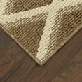thumbnail image 7 of Mainstays Diamond Geometric High Low Pile Beige Indoor Accent Rug, 2'6"x3'10", 7 of 7