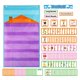 thumbnail image 1 of Gráfico de bolsillo licencia educativa Consonant 154 Tarjetas Ayudas de enseñanza Tarjetas Púrpuras Palabra Bolsa de colgante educa, 1 of 8
