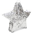 thumbnail image 2 of Piñata Estrella Pequeña de Foil de Plata para Fiesta de Cumpleaños (13 x 13 x 3 Pulgadas) Sparkle and Bash Sparkle and Bash, 2 of 2