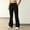 Black, variant on absuyy Fleece Yoga Pants for Women High Waisted Bootcut Workout Sweatpants Drawstring Sports Trousers Gray L