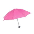 thumbnail image 3 of Rushawy 10.6" Umbrella for Camera with Hot Shoe Mount Accessory Versatile Waterproof Rose Red, 3 of 9