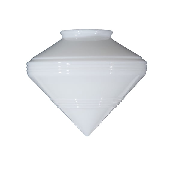 B&P Lamp® Usa-Made Art Deco Pendant Shade