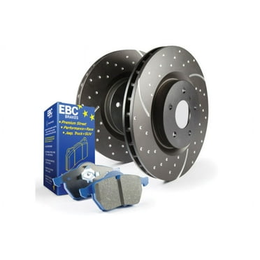 Ebc Brakes S6kf1108 S6 Kits Bluestuff And Gd Rotors Fits select: 2008-2013 INFINITI G37, 2014-2023 INFINITI Q50