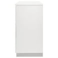 thumbnail image 5 of Kingfisher Lane 6-Drawer Contemporary Wood Dresser with Chrome Legs in White, 5 of 12