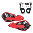 thumbnail image 2 of Manoplas de rejilla shamjiam para motocicleta 7/8 22 mm negro y rojo, 2 of 7