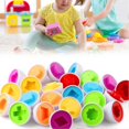 thumbnail image 4 of 12pcs Matching Eggs Toy Set Children Early Educational Recognition Learning Toy GameFruit Vegetable Type, 4 of 4