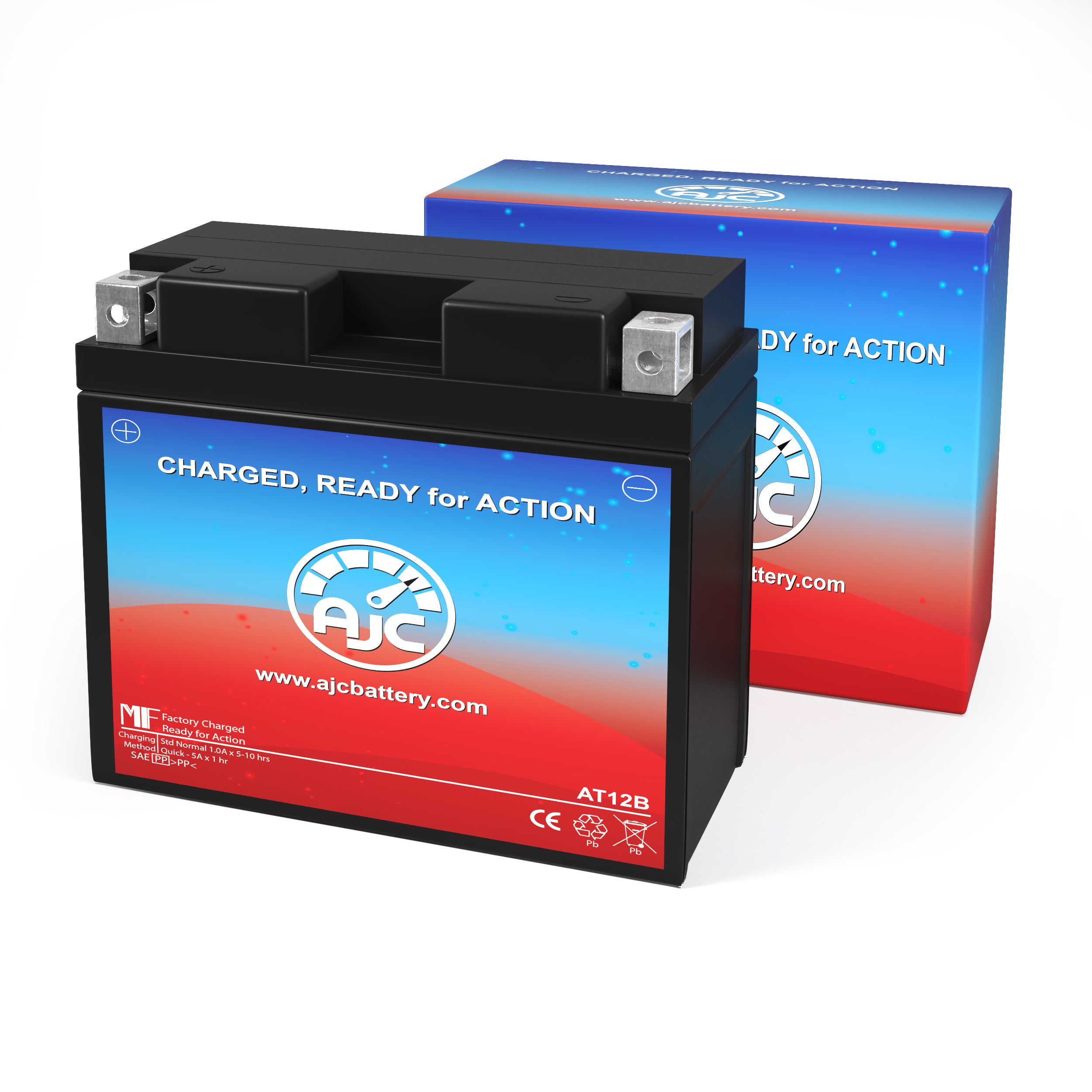 Mighty Max YT12B-4 GEL 12V 10Ah Battery For Yamaha XVS650 V-Star 650cc 1998-2014
