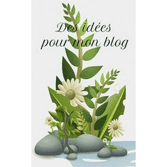 Des idées pour mon blog: carnet ligné de 100 pages de qualité (Paperback)