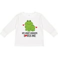 thumbnail image 3 of Inktastic My Great Grandpa Loves Me Boys Gift Boys Long Sleeve Toddler T-Shirt, 3 of 5