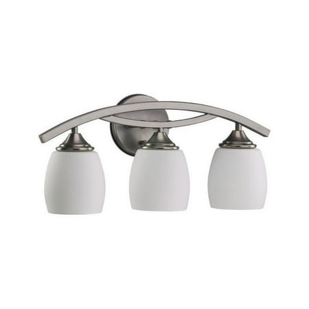 Quorum Vanity Lighting - Quorum 3 Light Vanity in Antique Silver