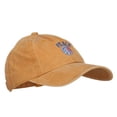 thumbnail image 5 of Peace with USA Flag Embroidered Unstructured Cap - Gold OSFM, 5 of 5