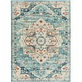 thumbnail image 2 of Mark&Day Outdoor Area Rugs, 6x9 Spencer Indoor/Outdoor Teal Area Rug (6'7" x 9'), 2 of 7