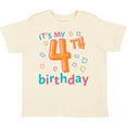 thumbnail image 3 of Inktastic It's My Fourth Birthday Boys or Girls Toddler T-Shirt, 3 of 5