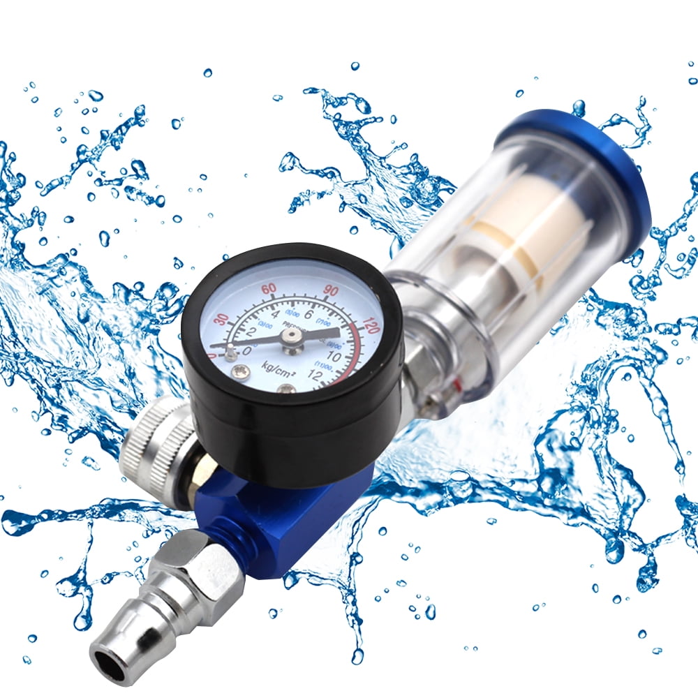 Keyohome Mini Air Pressure Regulator Meter Spray Gun Online Trap Air
