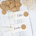 thumbnail image 4 of Pegatinas con sello de cera UNIQOOO 3D con forma de begonia para bodas, 50 unidades, 4 of 9