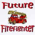 thumbnail image 2 of CafePress - Future Firefighter Infant Bodysuit - Baby Light Bodysuit, Size Newborn - 24 Months, 2 of 4