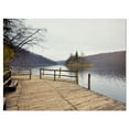 thumbnail image 2 of Plitvice Lakes Wooden Bridge - Landscape Photo Canvas Art Print, 2 of 3