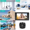 thumbnail image 3 of Peephole Camera, Automatic Video Recording Door Peephole Viewer Infrared Night Vision Adjustable   For Home, 3 of 8
