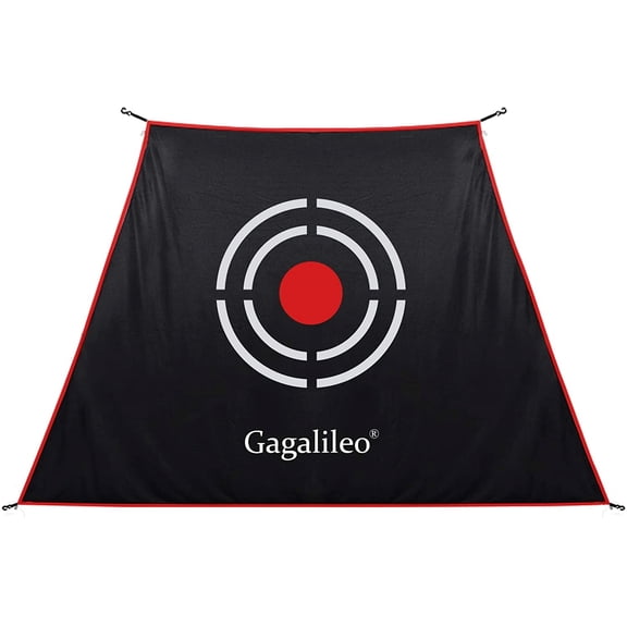 Galileo Golf Target Replacement for Practice Net – Ladder-Shaped PVC Target, Indoor/Outdoor, Durable with Adjustable Drawstrings