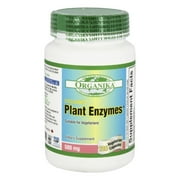 Organika - Plant Enzymes 500 mg. - 120 Vegetarian Capsules