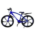 thumbnail image 2 of R.Roaring Mountain Bike 24 inch Wheels Bicycle 21 Speed Double Disc Brake Bicycle Front Suspension MTB for Adult or Teens, Blue, 2 of 7